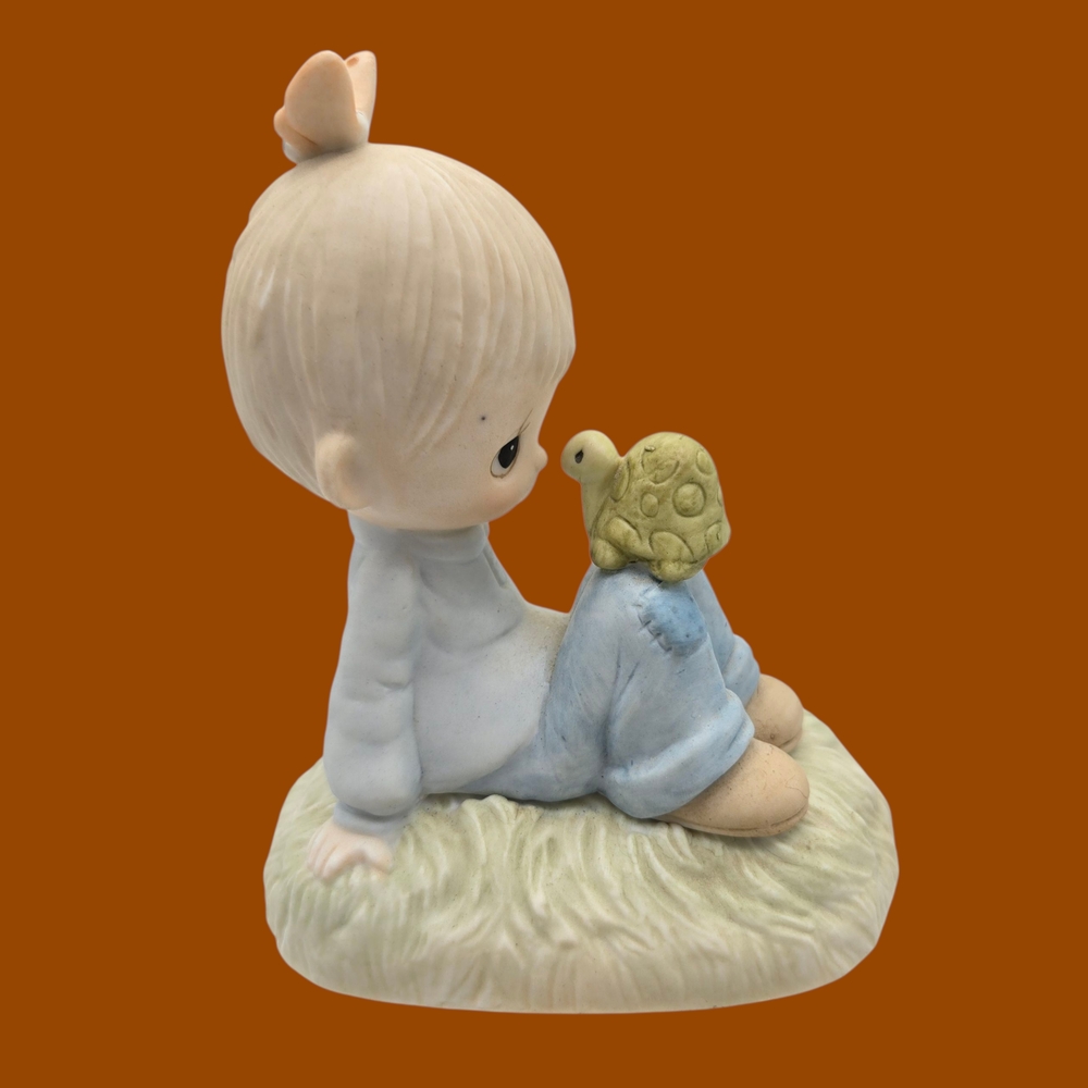 Vintage Precious Moments Love is Kind 1978 Jonathon & David Signed Original 21